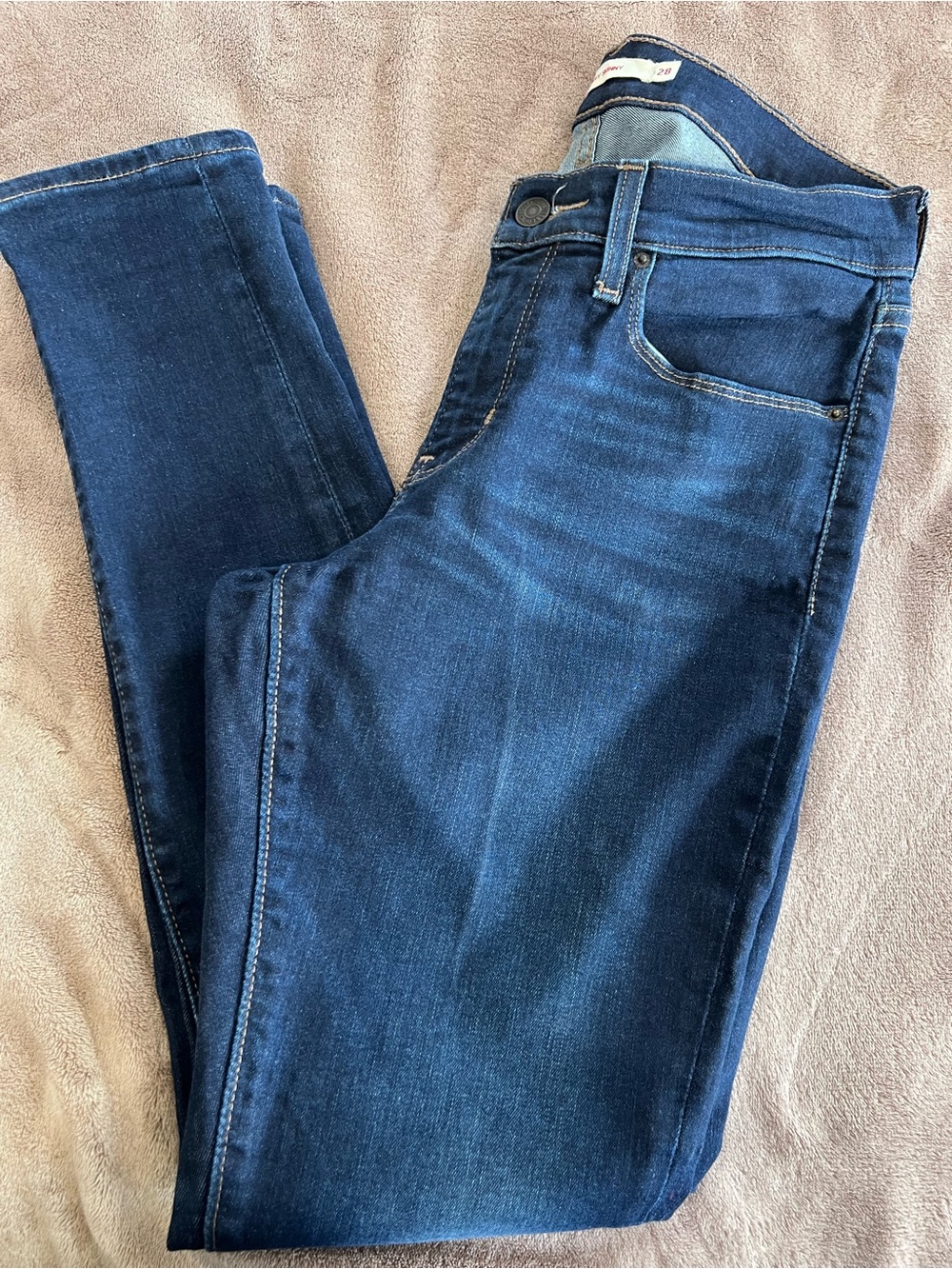 Levi's Women's Indigo Curvy Skinny Jeans